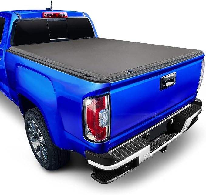 Tyger Auto T3 Soft Tri-fold Truck Bed Tonneau Cover Compatible with 2023-2026 Chevy Colorado GMC Canyon | 5'1" (61") Bed | TG-BC3C1206