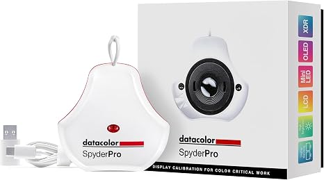 datacolor SpyderPro Monitor Calibrator & Screen Color Calibration Tool | Ensures accurate color for photo and video editing across monitors and laptop displays