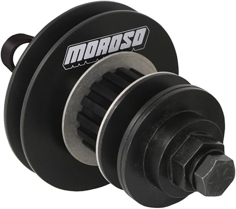 Moroso 63859 Mandrel Drive Kit for Dry Sump/Vacuum Pump, Flange Style, Fits Small Block Chevy, Long Design