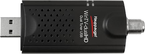 Hauppauge 1657 WinTV-dualHD Cordcutter Dual USB 2.0 TV Tuner for Nvidia Shield and Windows PC