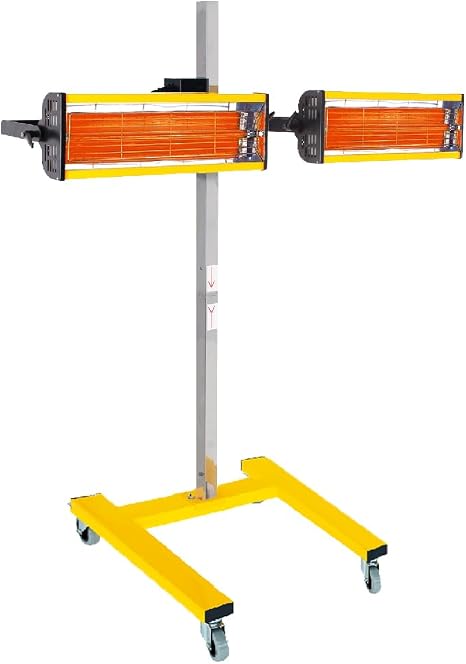 Infrared Paint Curing Lamp - Compact Design for Tight Spaces Easy Use
