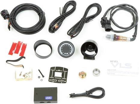 Revel VLS 1TR1AA005R Air / Fuel Wideband Gauge 52mm, 10.0:1 to 20.0:1 AFR Digital OLED Display