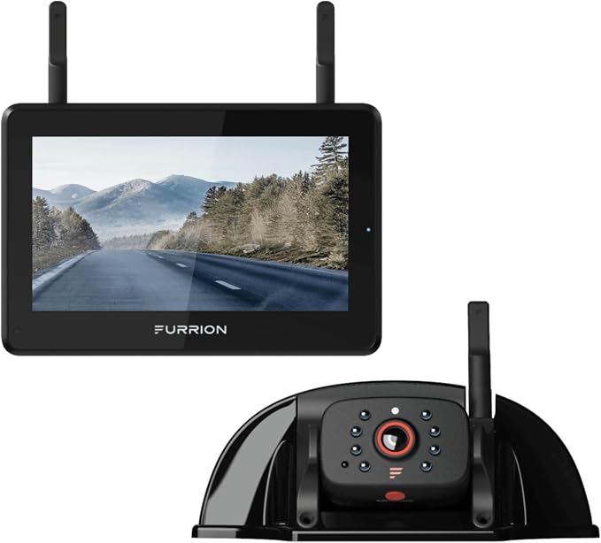 Furrion Vision S+ Wireless RV Observation System, 7" Monitor, FOS7HTASF