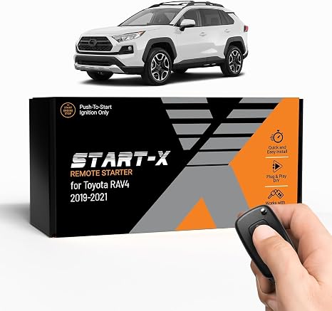 Start-X Car Remote Starter Kit for Toyota RAV4 (2019, 2020, 2021)