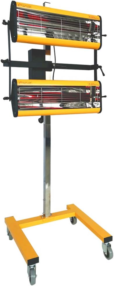 Solary Infrared Paint Curing Lamp - 2100w 110v Fast Paint Curing