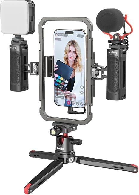 SmallRig Universal Phone Video Rig Kit for iPhone for Huawei -3384D