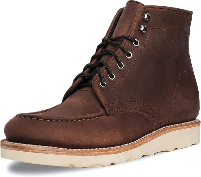 Thursday Boot Company Men's Diplomat Moc Toe Leather Boot