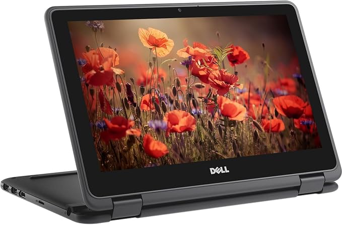 (Refurbished) Dell Chromebook 3100 2-in-1 11.6" Touchscreen Laptop Computer, Intel Celeron N4020, 4GB RAM, 32GB eMMC, Type-C, Chrome OS
