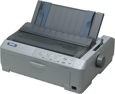 Epson C66877 FX 890N Workgroup Printer - Dot-Matrix - 9 Pin - Monochrome