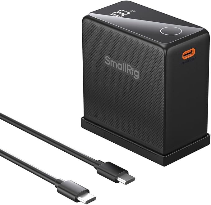 SMALLRIG NP-F970 USB-C Battery, 10500mAh 3.5H Fast Charged NPF Battery