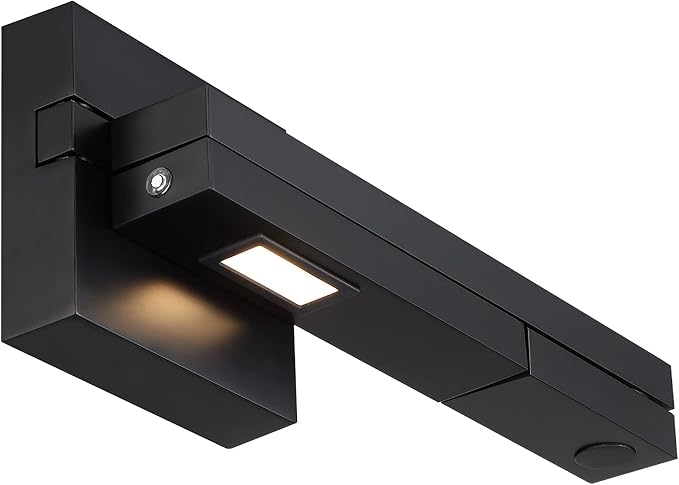 WAC Lighting dweLED, Flip LED Right Swing Arm 3000K in Black