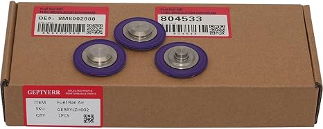 2pcs 8M6002988 Fuel Rail Air/Fuel Regulator Diaphragm+1Pcs 804533 Tracker Diaphragm Fits Mercury Optimax Engines 2.5L 3.0L Replace Mercury Optimax 8M6002988 804533
