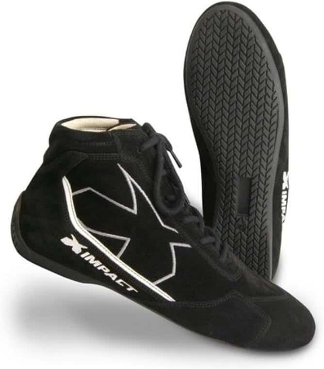 Impact Racing Mens Shoe (Alpha SFI 3.3/5) (Black,11), 1 Pack