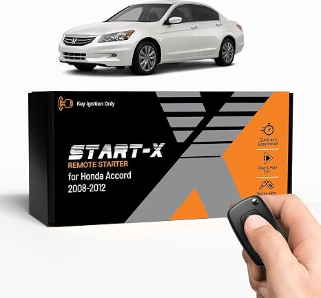 Start-X Car Remote Starter Kit for Honda Accord (2008-2012)