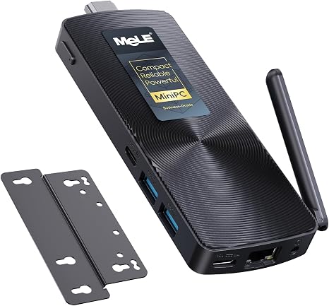 MeLE PCG02 Mini PC Stick, N100 8GB LPDDR5 128GB eMMC Fanless PC Win11 Pro