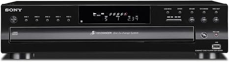 Sony CDP-CE500 5-Disc CD Changer (Black)