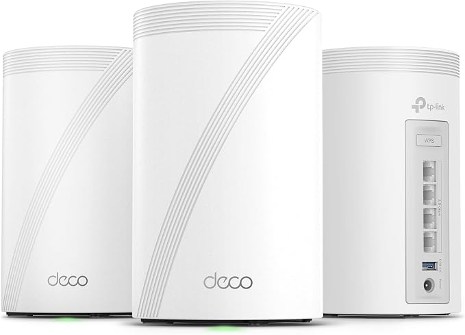 Deco 7 Pro Tri-Band WiFi 7 BE10000 Whole Home Mesh System 6-Stream 10 Gbps