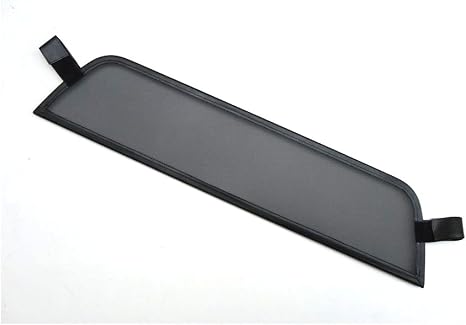 Wind Deflector for Mercedes SLK R171 (2003-2011) - with Hook & Loop Fastener - Black | Windstop | Wind Blocker