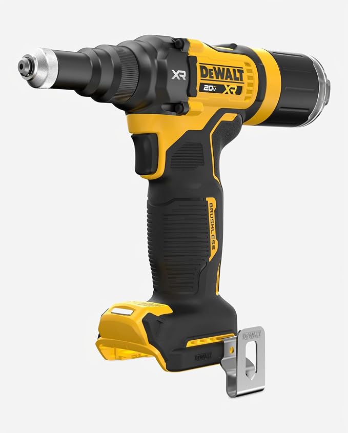 DEWALT 20V MAX XR Cordless Rivet Tool, 3/16", Bare Tool Only (DCF403B)