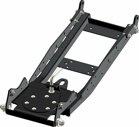 KFI PRO 2.0 Square Push Tube 106300, Black