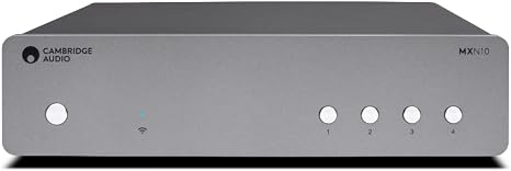 Cambridge Audio MXN 10 - Compact Separate High Resolution WiFi Network Audio Player and Streamer Featuring Bluetooth 5.0, Internet Radio and ESS Sabre DAC - Lunar Grey