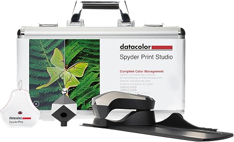 2024 Version Datacolor Spyder Print Studio: The Ultimate Kit for Photo Color Management from Capture Through Editing to Print | Complete photo color management from capture through editing to print; includes SpyderPrint