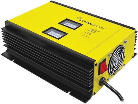 Samlex America Samlex Solar SEC-1250UL SEC-UL Series 12V Battery Charger,Black