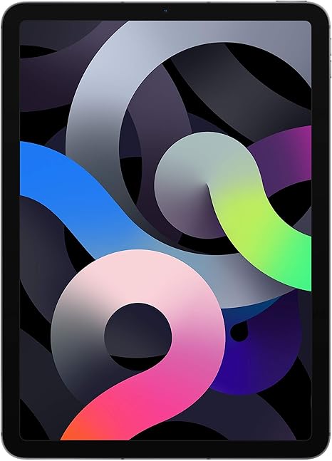 Apple iPad Air (4th Generation, 10.9-inch, 2020), 64GB, Wi-Fi + Cellular, Space Gray (Renewed)