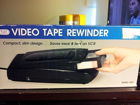 520 Video Cassette Rewinder, Auto Stop and Soft Eject