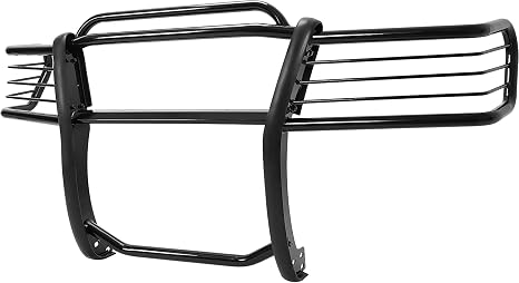 HECASA Front Brush Guard Compatible with 2006-2010 Ford Explorer 2007-2010 Sport Trac Bull Bar Front Bumper Grill Grille Guard Protector Brush Push Bar Black Steel Powder Coated