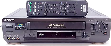 Sony SLV-N60 4-Head Hi-Fi VCR (Renewed)