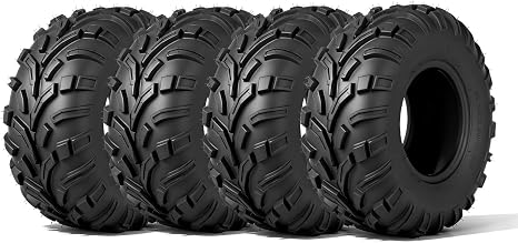 ATV UTV Tires 24x8-12 24x10-11,6-Ply Tubeless Tires,Set of 4