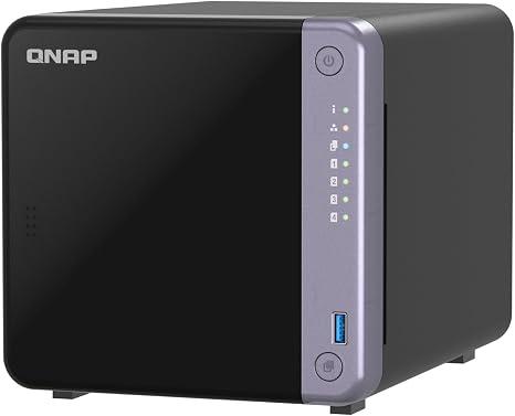 QNAP TS-432X-4G-US 4 Bay 10GbE Desktop NAS | ARM Alpine AL524 Quad-core Processor and 4 GB DDR4 RAM (Diskless)
