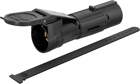CURT 51180 Echo Mobile Bluetooth Trailer Brake Controller, 7-Way, 1-2 Axles