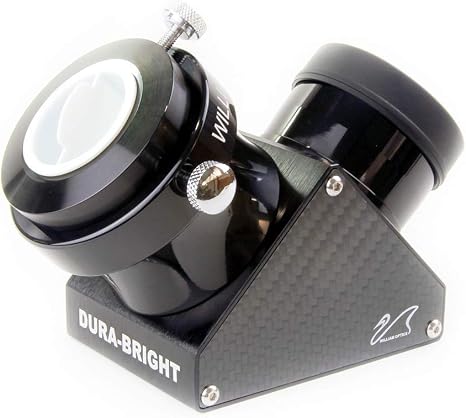 2" 99% Dielectric Dura Bright Carbon Fiber Mirror Diagonal for Refractors