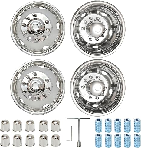 19.5" Wheel Simulators Fit for 2012-2023 Dodge Ram4500/5500