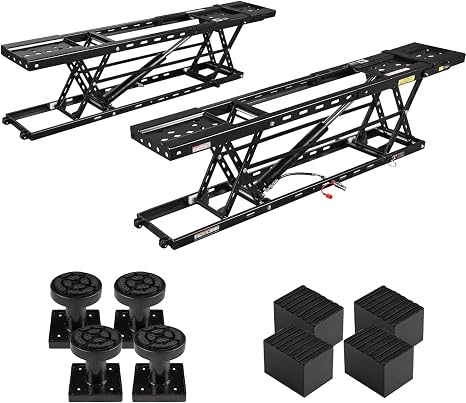 BILT HARD Portable Car Lift with 6000 LBS Capacity, 25.4" Max Lifting Height Quick Jack with 110V / 550W Motor, 25-30s Fast Lift Cycle time for Cars, SUVs, Light Trucks, Shop and Garage Use