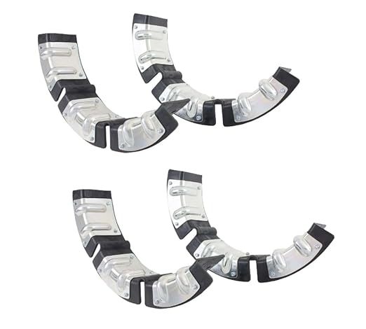 Mytee Products (2 Pack Heavy Duty Metal Coil Protector w/Flexible Rubber (Sold as a Pair)