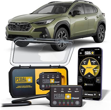 PEDAL COMMANDER for Subaru Crosstrek 2013-2026 Throttle Response Controller - Anti-Theft, 4 Driving Modes, App Control, Throttle Controller Performance Upgrade, Crosstrek Accessories