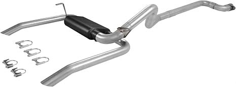 Flowmaster 17143 American Thunder Cat-Back Exhaust Kit 3 Inch Aluminized Steel Compatible with 1993-1995 Chevy Camaro and Pontiac Firebird with 5.7L LT-1 engine.