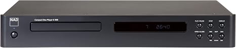 NAD C 538 CD Player - Wolfson 24-bit DAC, CD-R/CD-RW Playback, Optical/Coaxial
