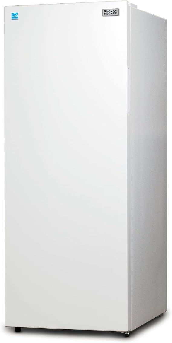 BLACK+DECKER 11 Cu. Ft. Convertible Freezer Refrigerator, BUC1100XW, White
