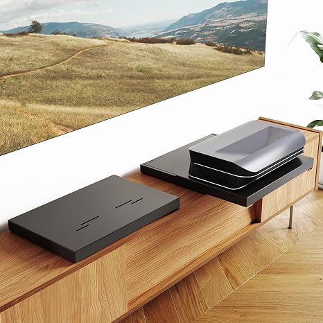 NothingProjector Motorized Sliding Tray for Ultra Short Throw UST Projector | Intelligent Slider for Laser TV, Extend to 150", Automatically Retractable, Syncs Projector's Power, Mount on Wall/Cabinet