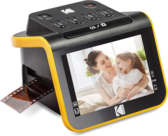 KODAK Slide N Scan Film & Slide Scanner, 22MP, 5" LCD Screen, 135/110/126mm