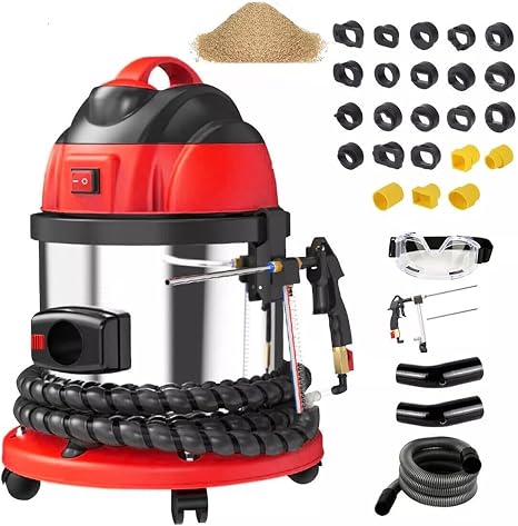 HTS558 Walnut Blaster Kit, 1200W Engine Carbon Cleaner