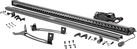 Rough Country 50" LED Light Kit for Polaris Xpedition ADV 5 | Black - 93192