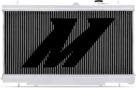 Mishimoto MMRAD-WRX-01 Performance Aluminum Radiator, Compatible with Subaru WRX & STI, 2001-2007, Silver