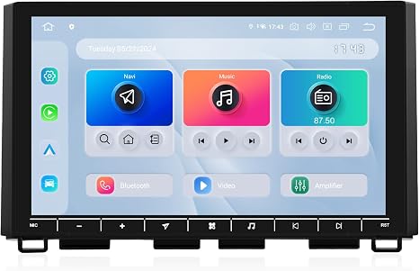 Dasaita Tundra Head Unit for 2014-2021 Toyota Tundra Upgrade | 8GB+256GB Android 13 Car Stereo, Wireless CarPlay Android Auto, 10.2" Plug & Play GPS Navigation, Voice Control, FM/AM Radio