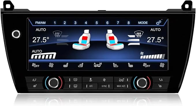 10.25" Climate Control Screen AC Panel for BMW 5 Series F10 F11 F18