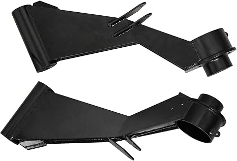 SuperATV Extended Rear Trailing Arms for 2011-2020 Can-Am Commander 800/1000 Black - Includes Free Rear Wheel Bearings